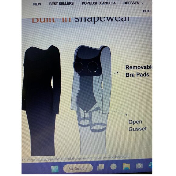 Popilush Dresses & Skirts - NWOT BLACK POPILUSH SHAPEWEAR LARGE MAXI DRESS FOR DATES & EVENTS